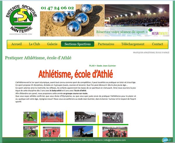 Ou s'inscrire à un club de sport proche Nanterre 92