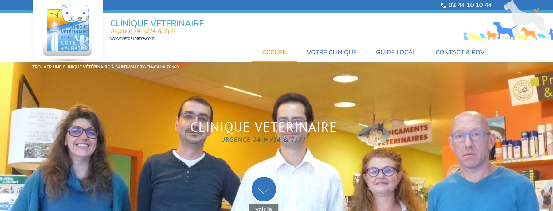A qui faire appel pour être visible sur Google pour une clinique vétérinaire en Normandie - Clinique vétérinaire de la côte d'Albâtre à Saint Valery en Caux 