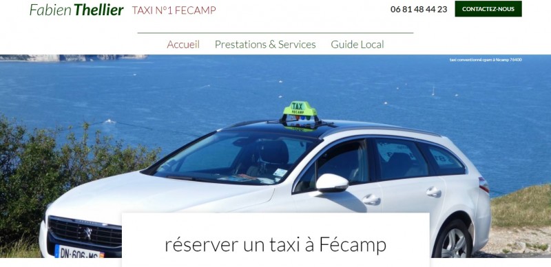 Comment être mieux référencer en naturel pour un chauffeur de taxi en Normandie - Fabien Thellier Taxi N°1 à Fécamp
