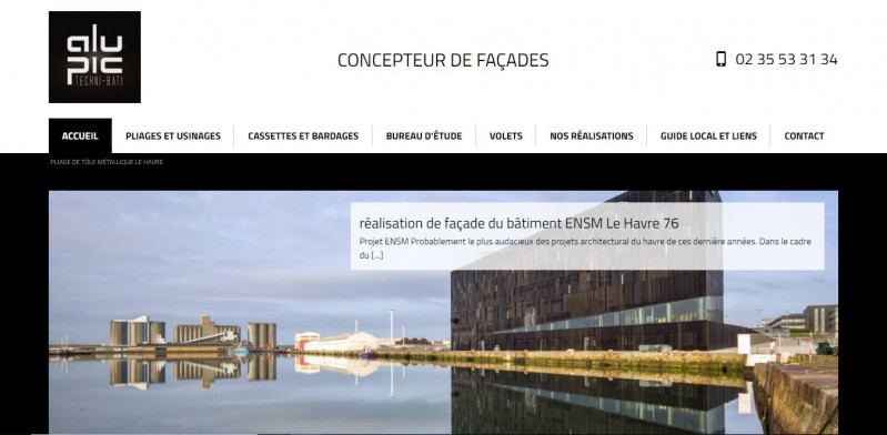 Création de site internet avec référencement sur mesure Le Havre 