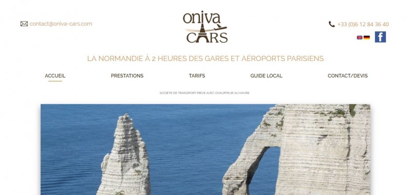 Trouver un site internet avec référencement avec Oniva cars Le Havre 