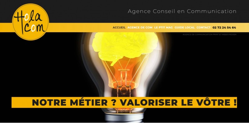 comment créer un site internet par une agence de communication web à Rouen 76