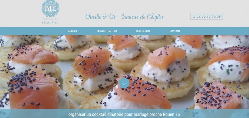 agence web breveté en création de site internet pour restaurateur Rouen 76